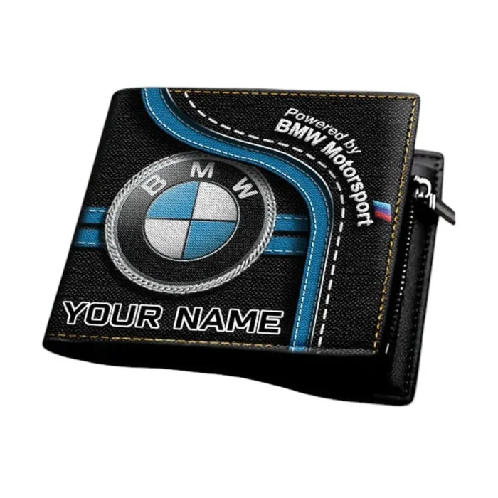 Motorsport Vehicle PU Leather Wallet, Auto Enthusiast PU Wallet CAR130