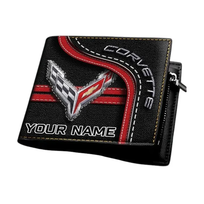 High-Performance Coupe PU Leather Wallet, Auto Enthusiast PU Wallet CAR130