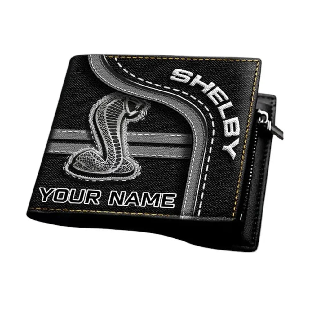 Classic Performance Auto PU Leather Wallet, Driver-Inspired PU Wallet CAR130