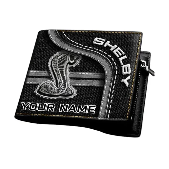 Classic Performance Auto PU Leather Wallet, Driver-Inspired PU Wallet CAR130