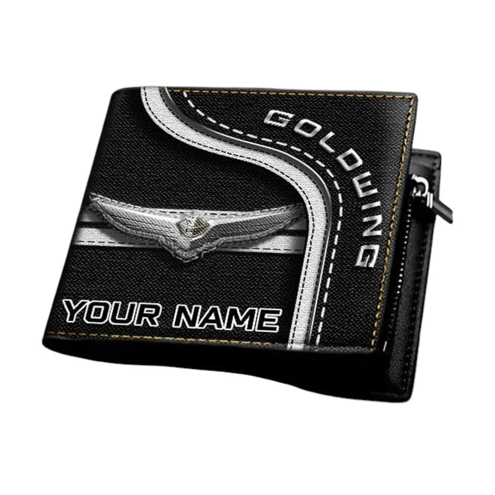 Road Touring Two-Wheeler PU Leather Wallet, Moto & Car Fan Wallet CAR130