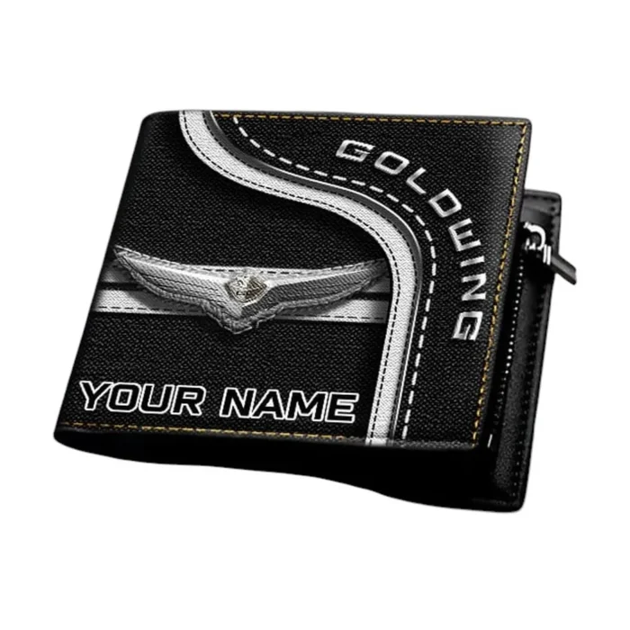 Road Touring Two-Wheeler PU Leather Wallet, Moto & Car Fan Wallet CAR130