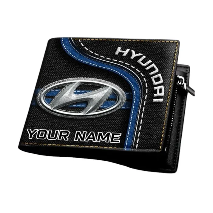 Compact Car PU Leather Wallet, Street-Ready Auto Wallet CAR130