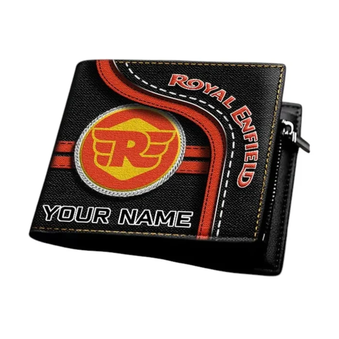 Long-Distance Rider PU Leather Wallet, Garage Edition Driver Wallet CAR130