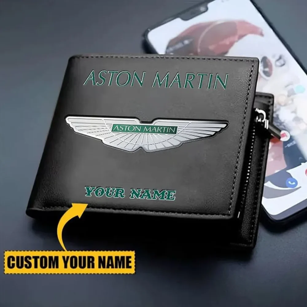Luxury Supercar PU Leather Wallet, Street-Ready Auto Wallet CAR290 - Image 2