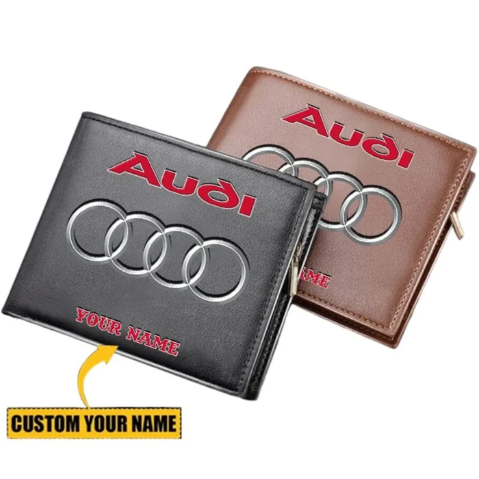 Sports Sedan PU Leather Wallet, Auto Enthusiast PU Wallet CAR290