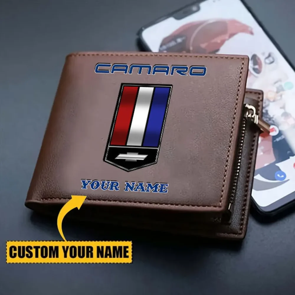 Iconic Muscle Ride PU Leather Wallet, Biker’s Custom PU Wallet CAR290 - Image 3
