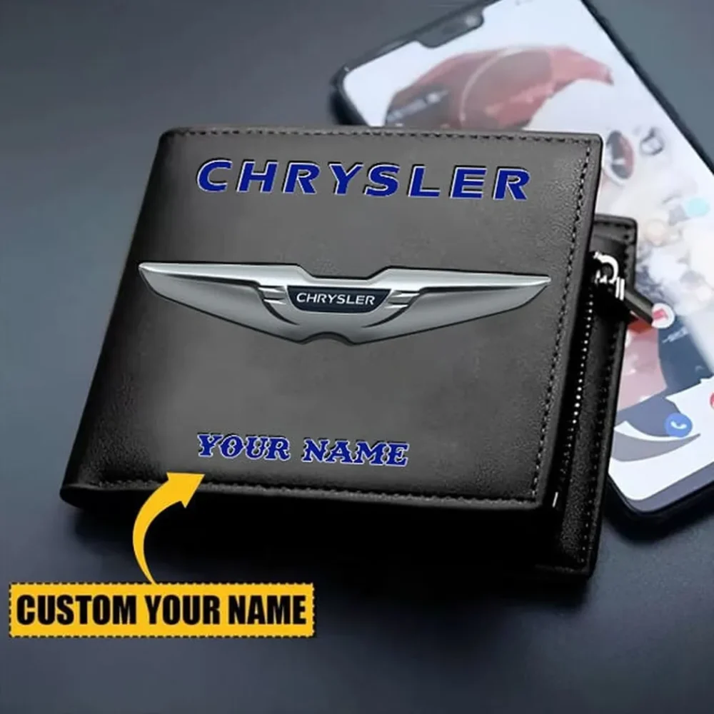 Family Car PU Leather Wallet, Custom PU Leather Wallet CAR290 - Image 2