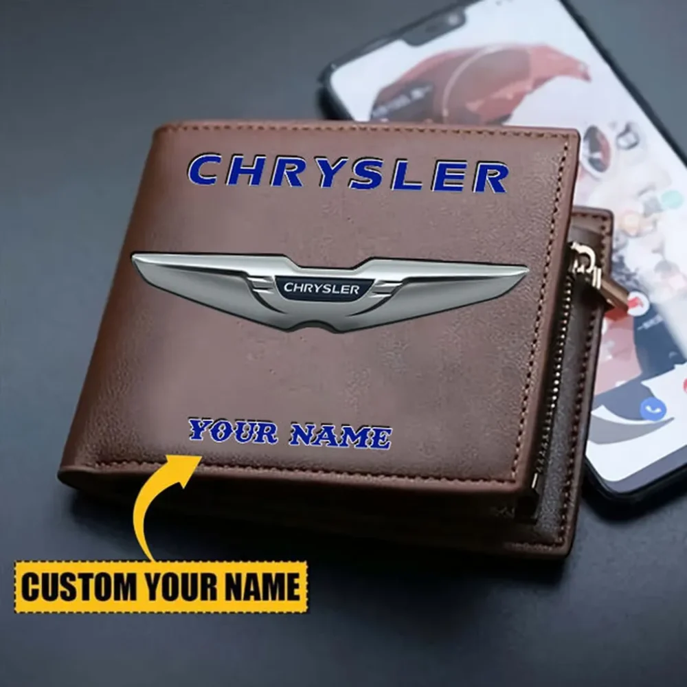 Family Car PU Leather Wallet, Custom PU Leather Wallet CAR290 - Image 3