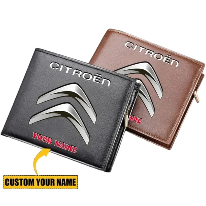 Stylish Crossover PU Leather Wallet, Road Life Leather Wallet CAR290