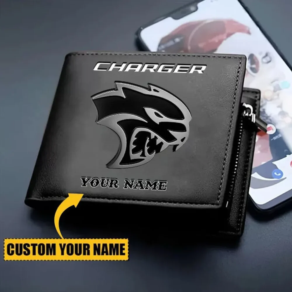 American Muscle Car PU Leather Wallet, Road-Ready Automotive Wallet CAR290 - Image 2