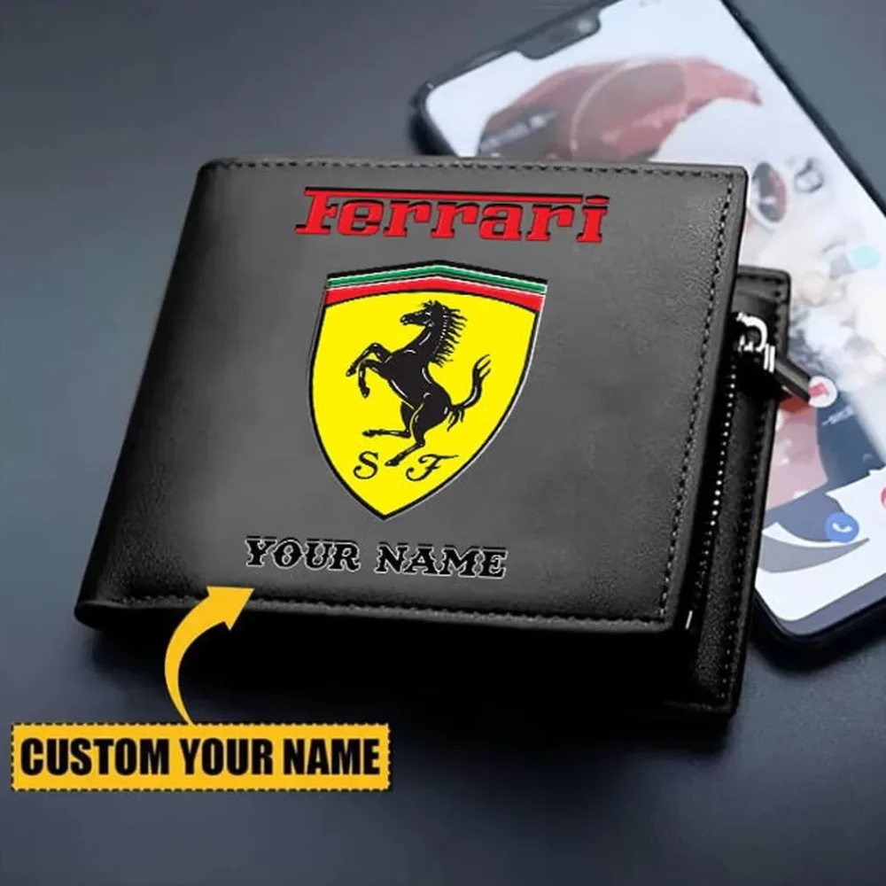 Luxury Speedster PU Leather Wallet, Road-Ready Automotive Wallet CAR290 - Image 2