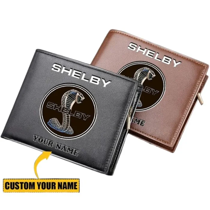 American Muscle Car PU Leather Wallet, Performance-Inspired PU Wallet CAR290