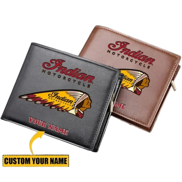 American-Style Motorbike PU Leather Wallet, Motorhead Everyday Wallet CAR290