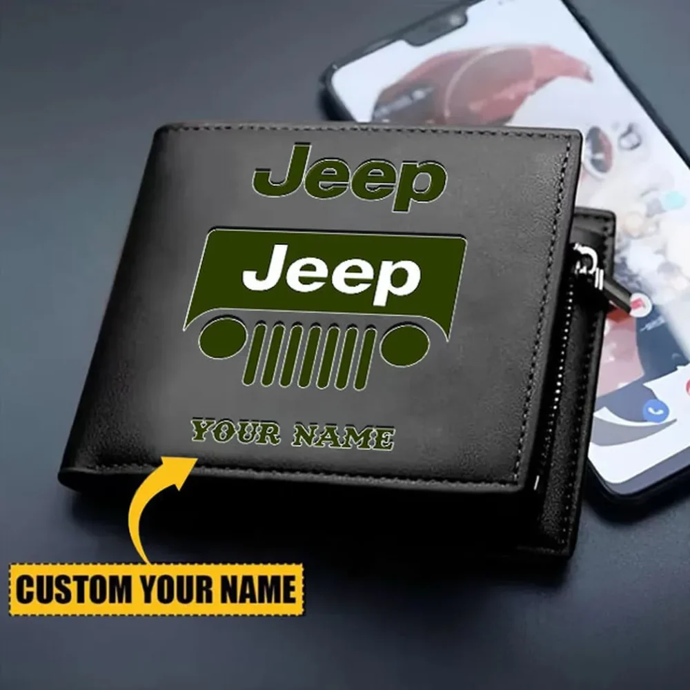 Off-Road SUV Brand PU Leather Wallet, Road Life Leather Wallet CAR290 - Image 2