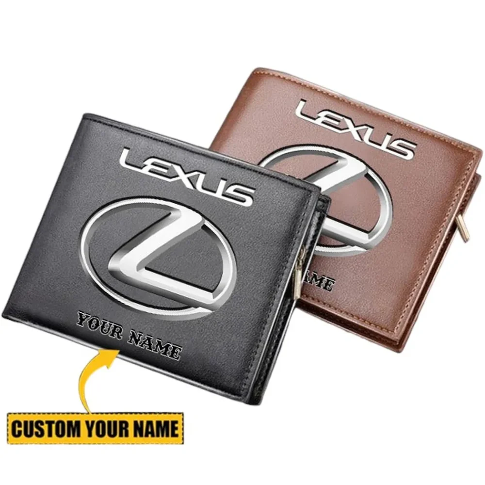 Premium Crossover PU Leather Wallet, Road-Ready Automotive Wallet CAR290