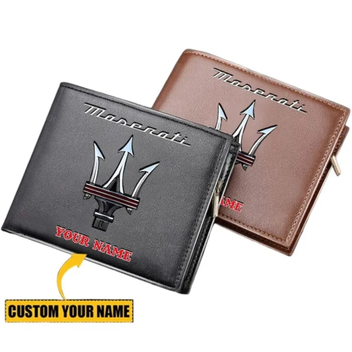 Luxury Car PU Leather Wallet, Road-Ready Automotive Wallet CAR290