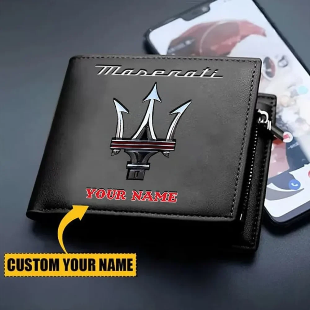 Luxury Car PU Leather Wallet, Road-Ready Automotive Wallet CAR290 - Image 2
