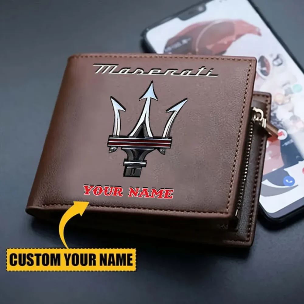 Luxury Car PU Leather Wallet, Road-Ready Automotive Wallet CAR290 - Image 3