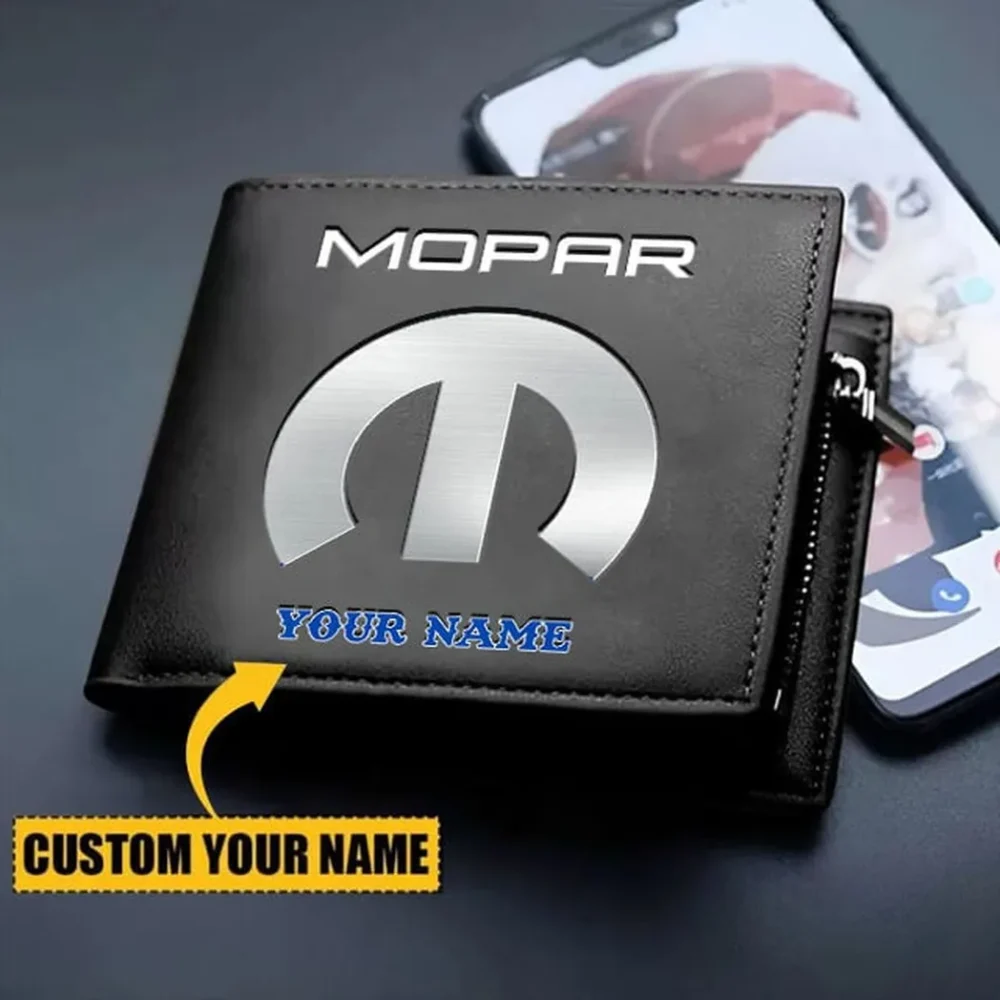 Muscle Car Parts PU Leather Wallet, Automotive Lifestyle PU Wallet CAR290 - Image 2