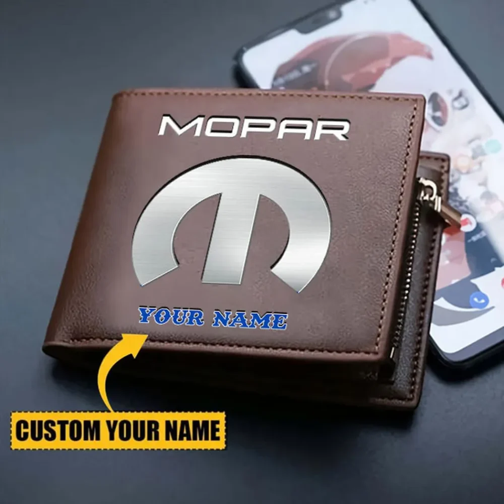 Muscle Car Parts PU Leather Wallet, Automotive Lifestyle PU Wallet CAR290 - Image 3