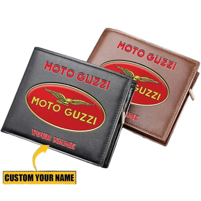 Classic Touring Bike PU Leather Wallet, Car Culture PU Wallet CAR290
