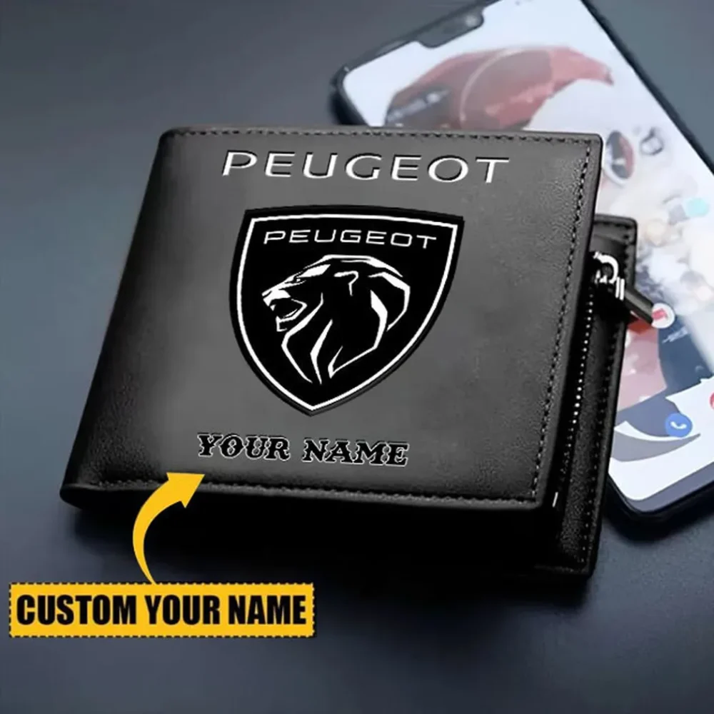 European Sedan PU Leather Wallet, Custom Garage PU Wallet CAR290 - Image 2
