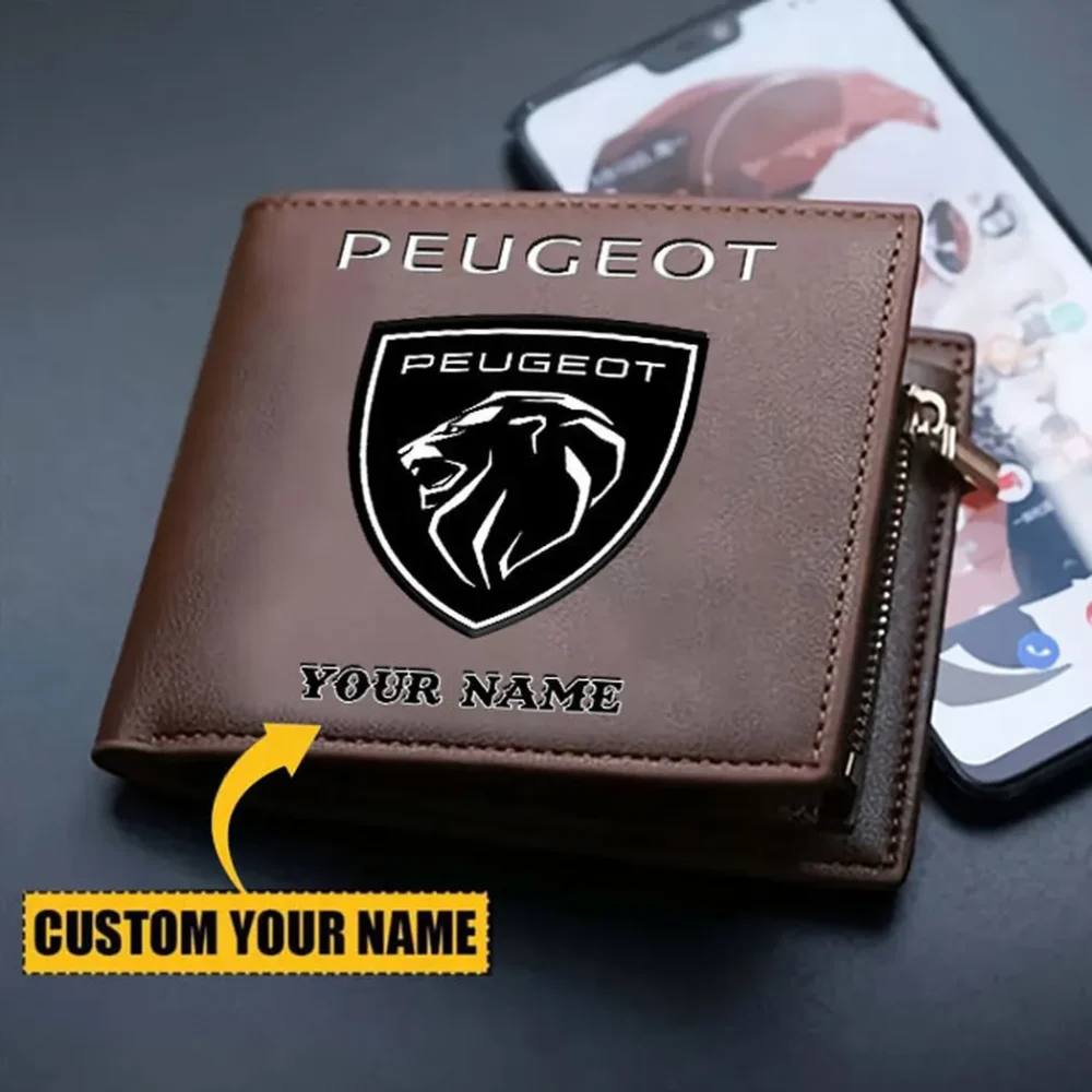 European Sedan PU Leather Wallet, Custom Garage PU Wallet CAR290 - Image 3