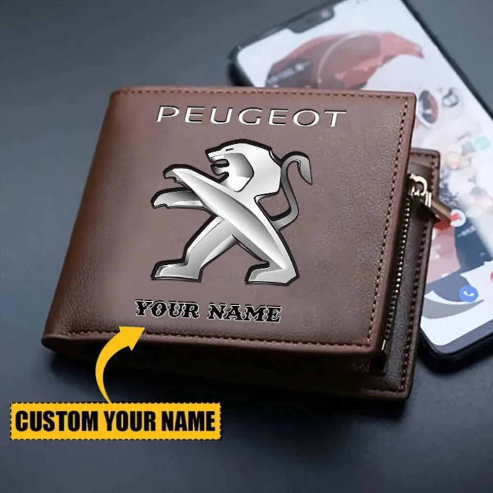 Small SUV PU Leather Wallet, Moto Street PU Wallet CAR290 - Image 3