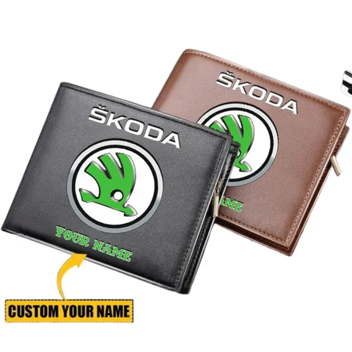 Czech Automobile PU Leather Wallet, Driver-Inspired PU Wallet CAR290