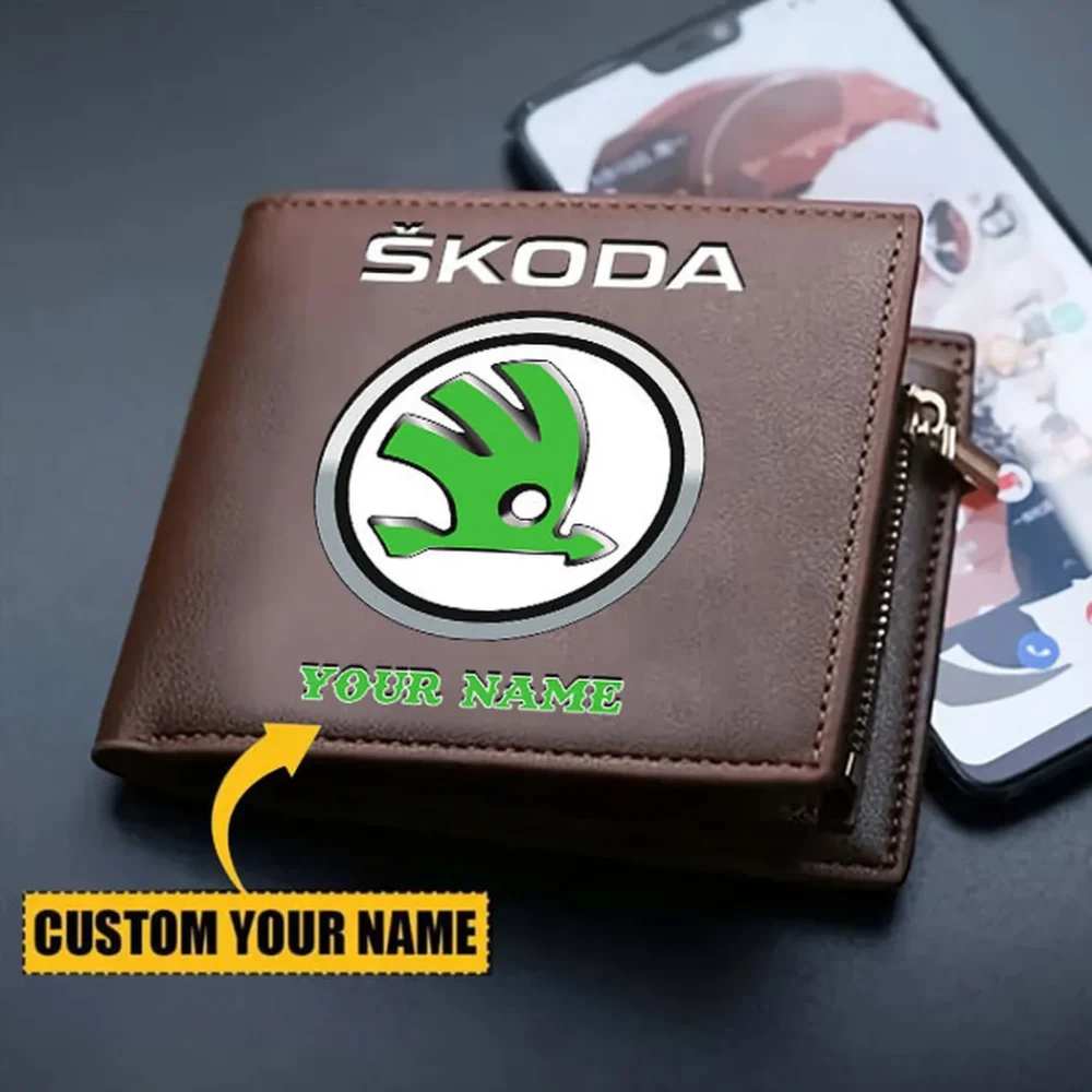Czech Automobile PU Leather Wallet, Driver-Inspired PU Wallet CAR290 - Image 3