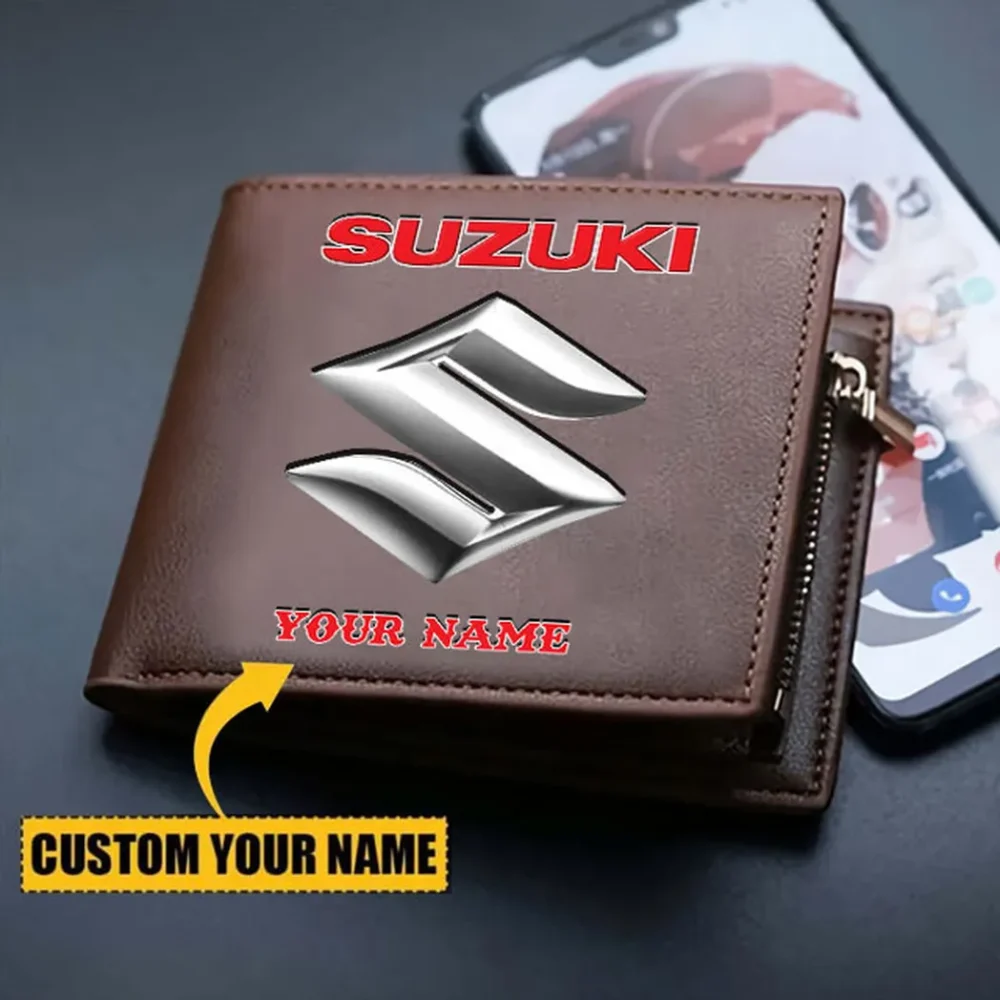 JDM Bike PU Leather Wallet, Road Life Leather Wallet CAR290 - Image 3