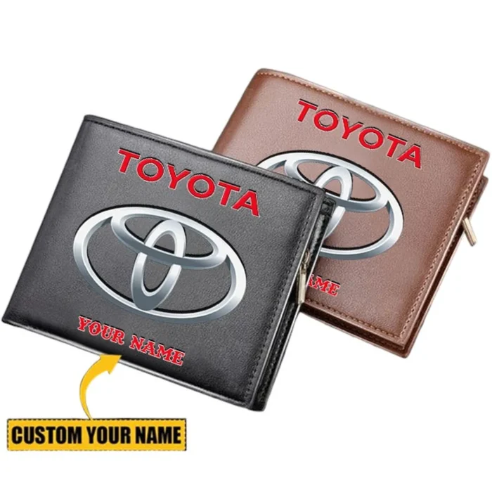 Adventure Pickup PU Leather Wallet, Custom Garage PU Wallet CAR290