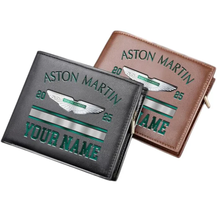 Luxury Supercar PU Leather Wallet, Road-Ready Automotive Wallet CAR370