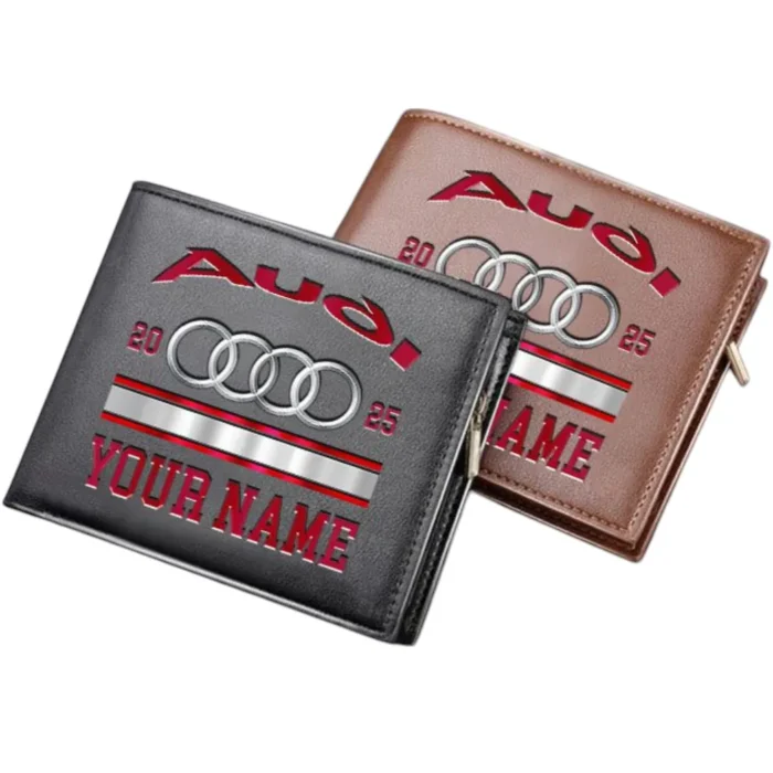 German Car PU Leather Wallet, Custom PU Leather Wallet CAR370