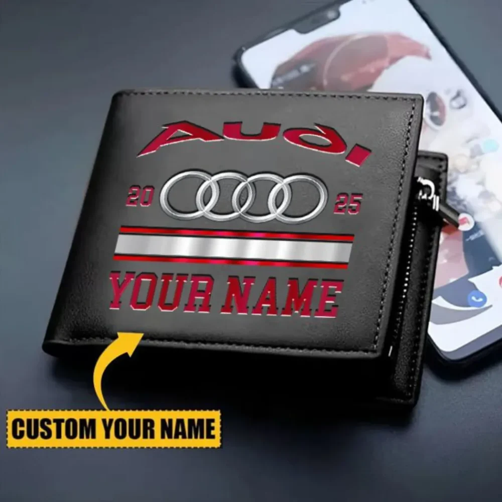 German Car PU Leather Wallet, Custom PU Leather Wallet CAR370 - Image 2