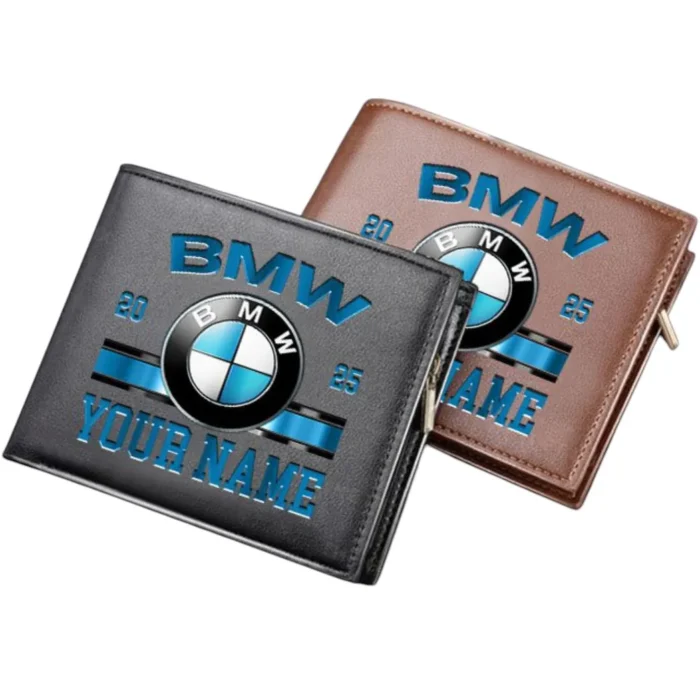 Sports Sedan PU Leather Wallet, Premium Car Fan Wallet CAR370