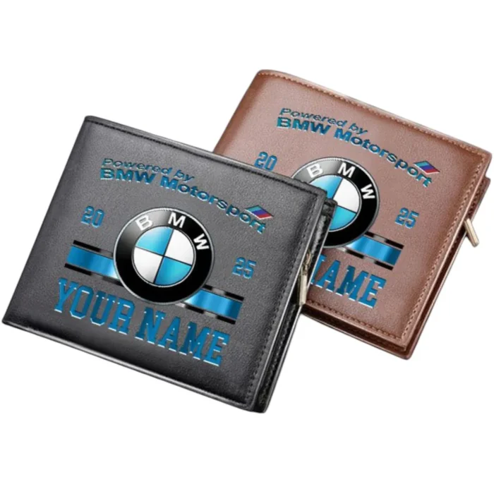 Sports Car PU Leather Wallet, Biker’s Custom PU Wallet CAR370
