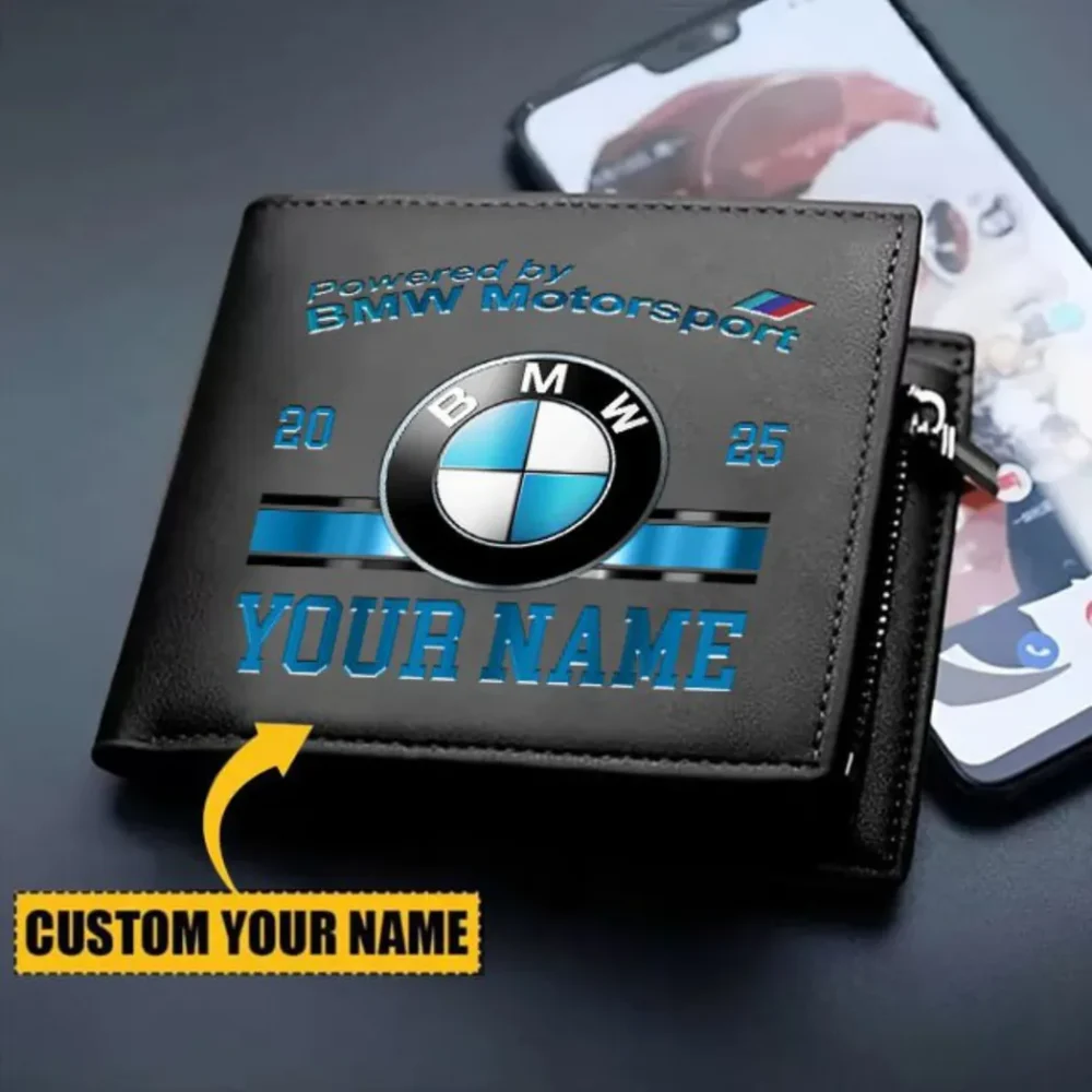 Sports Car PU Leather Wallet, Biker’s Custom PU Wallet CAR370 - Image 2
