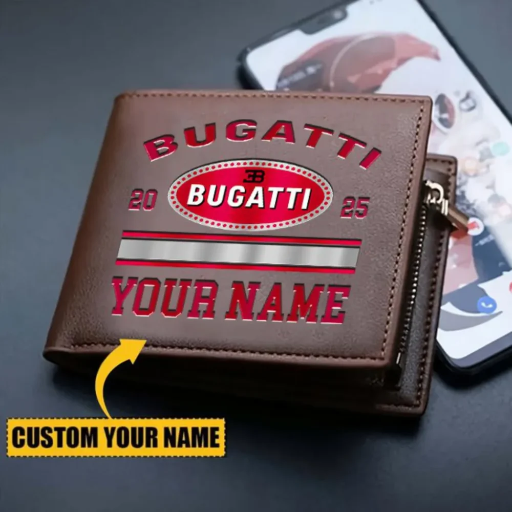 Exotic Automobile PU Leather Wallet, Car Culture PU Wallet CAR370 - Image 3