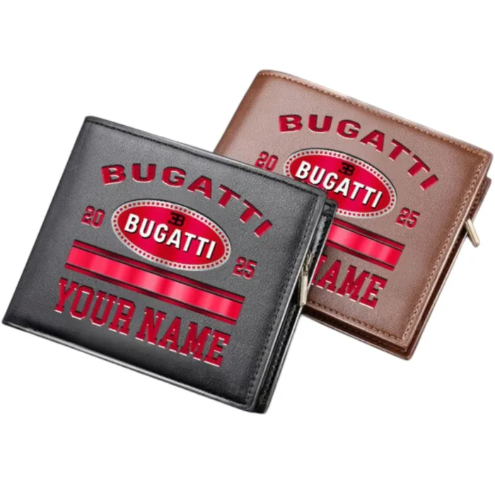 Luxury Performance Machine PU Leather Wallet, Road Life Leather Wallet CAR370