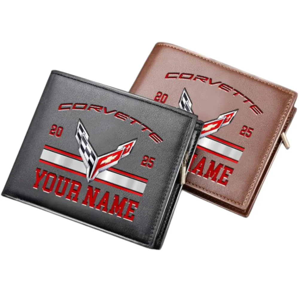 American Iconic Sports Car PU Leather Wallet, Compact Driver’s Leather Wallet CAR370