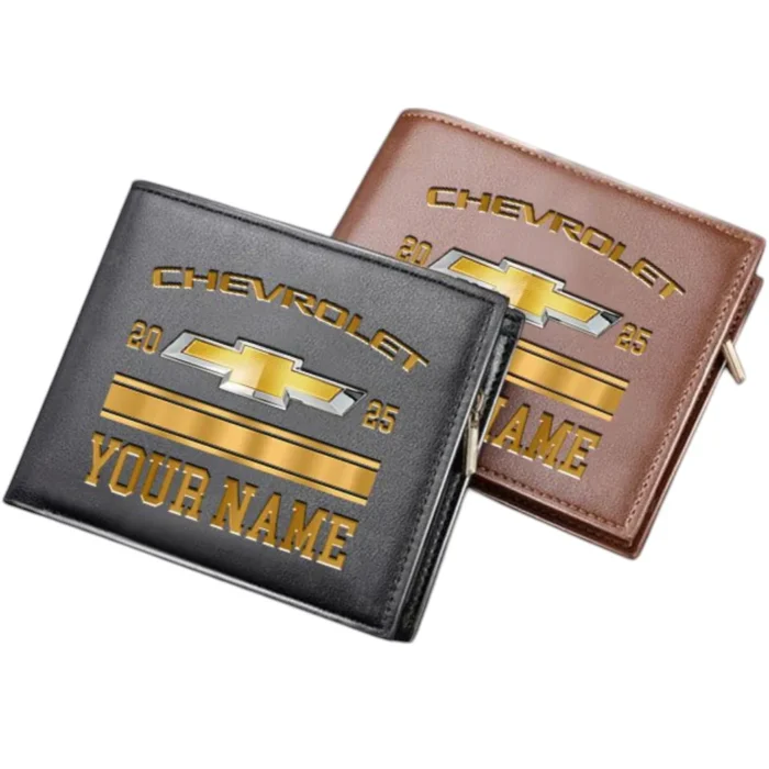 Classic Roadster PU Leather Wallet, Custom PU Leather Wallet CAR370