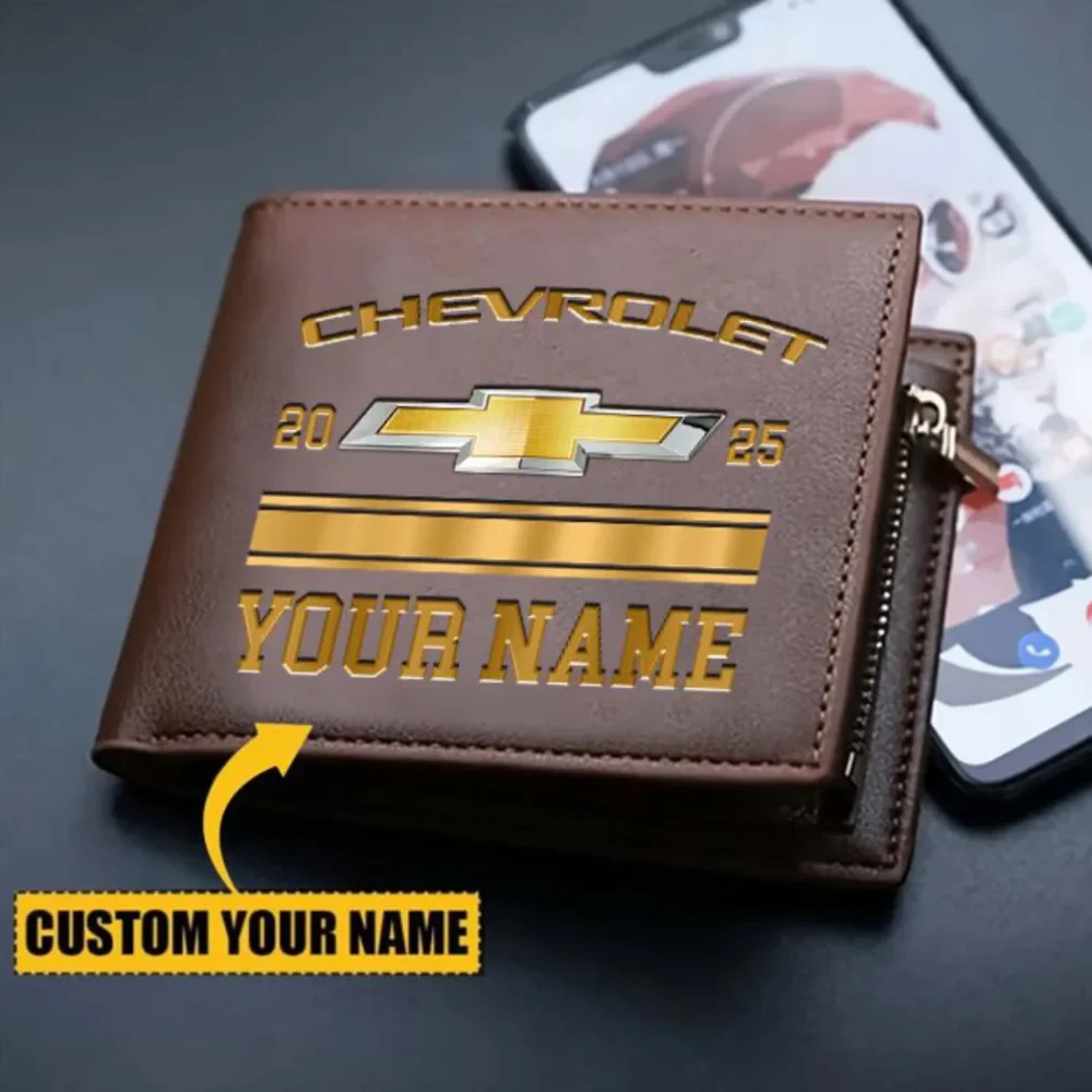 Classic Roadster PU Leather Wallet, Custom PU Leather Wallet CAR370 - Image 3