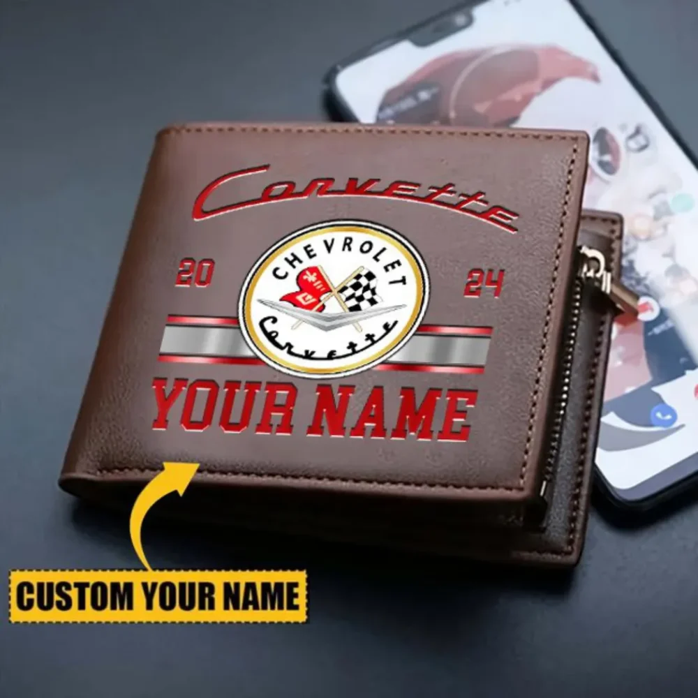 Classic Muscle Car PU Leather Wallet, Everyday Rider PU Wallet CAR370 - Image 3