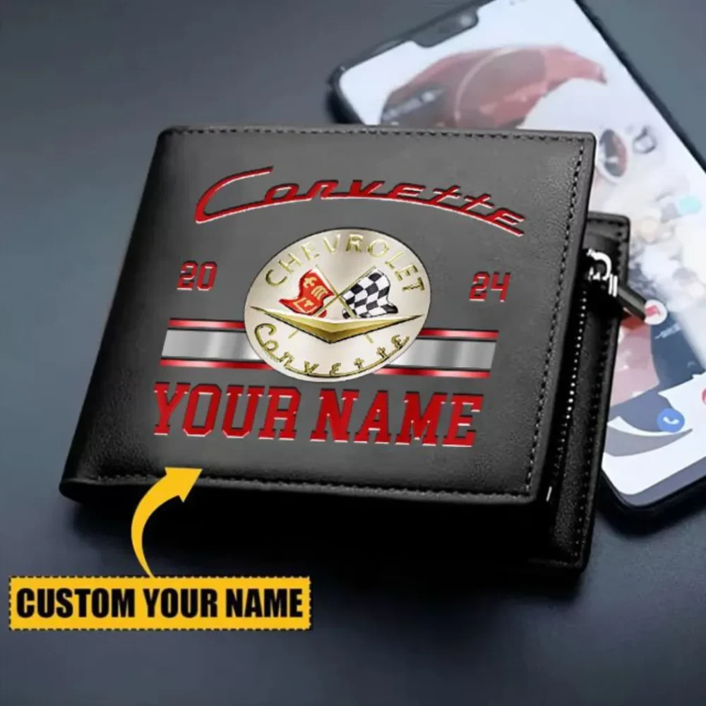Roadster PU Leather Wallet, Custom Garage PU Wallet CAR370 - Image 2