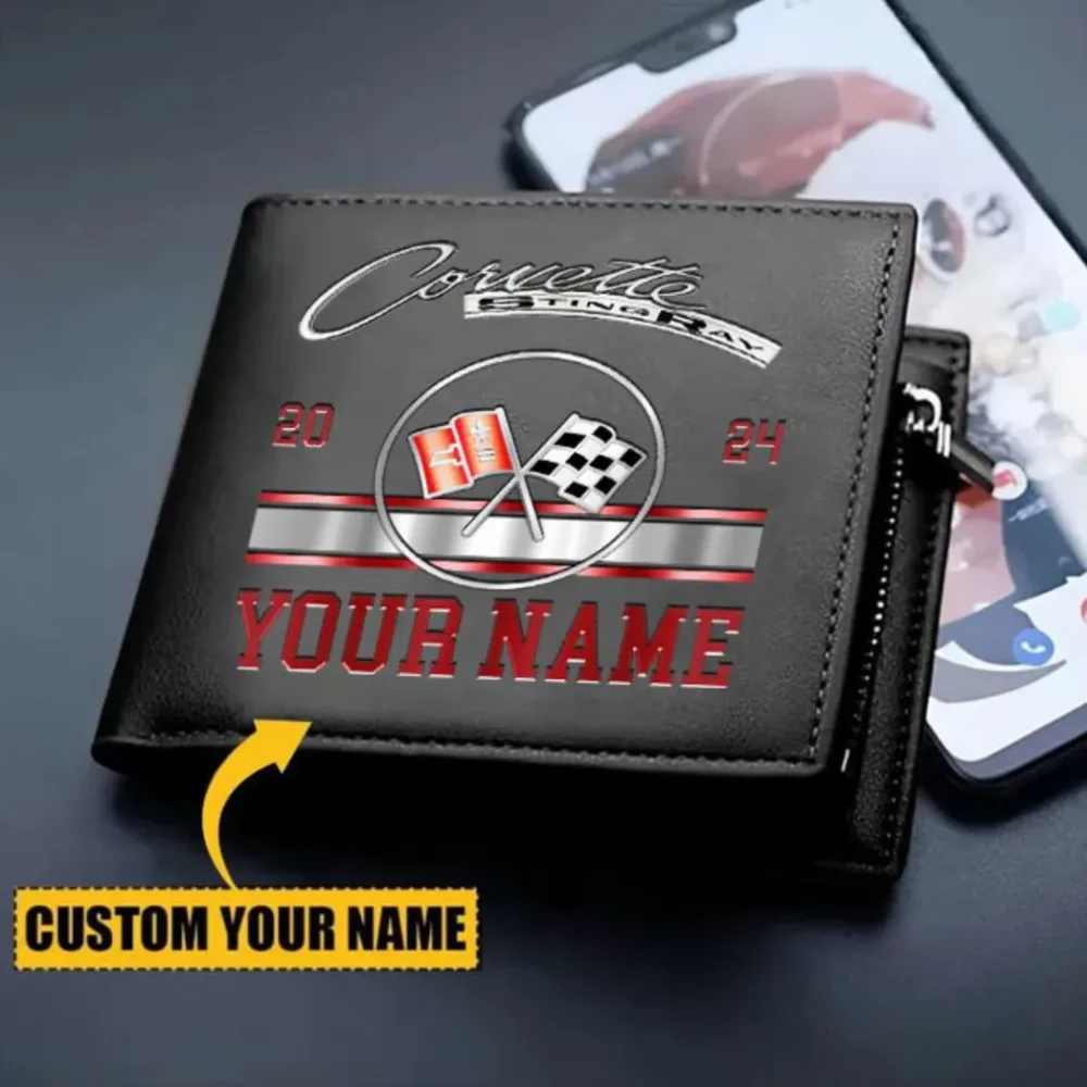 US Performance Car PU Leather Wallet, Garage Edition Driver Wallet CAR370 - Image 2