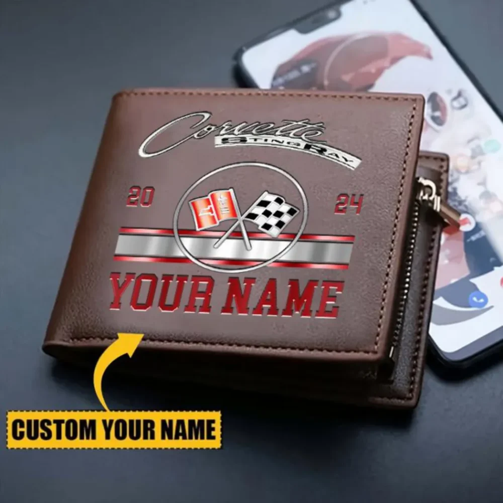 US Performance Car PU Leather Wallet, Garage Edition Driver Wallet CAR370 - Image 3