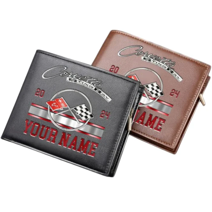 Speed Coupe PU Leather Wallet, Compact Driver’s Leather Wallet CAR370