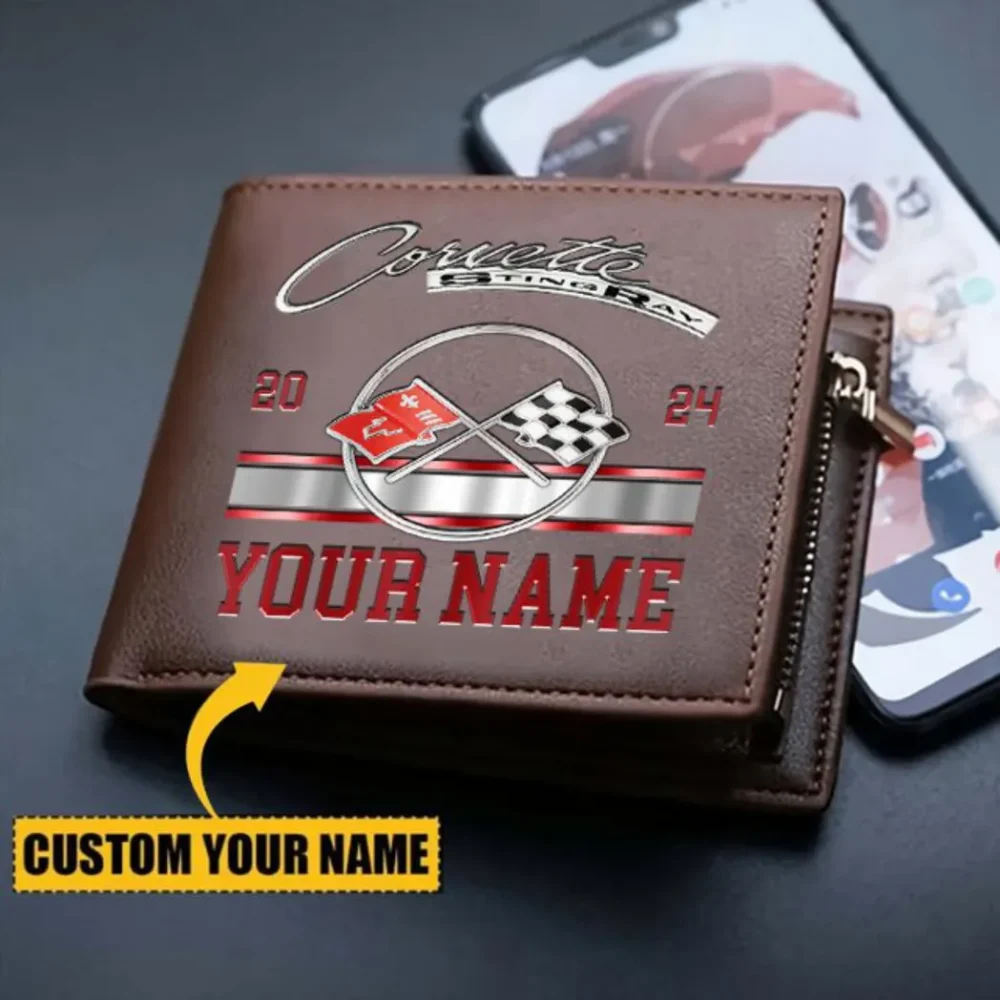 Speed Coupe PU Leather Wallet, Compact Driver’s Leather Wallet CAR370 - Image 3